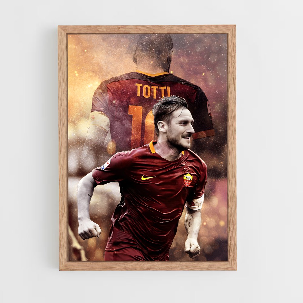 Poster Totti en Mouvement (vue 4)